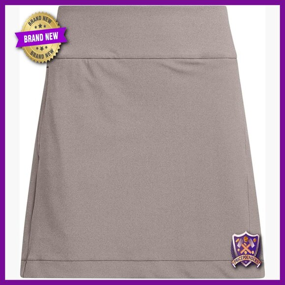 Large Recycled Polyester Golf Skort with Attached Undershort Regular Fit